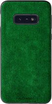 Samsung Galaxy S10E Alcantara case 2020 - Groen