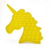 JDBOS ® Pop it Unicorn – Eenhoorn geel - Fidget toy goedkoop