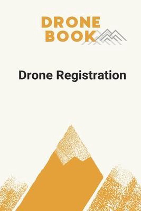 Drone Book Drone Registration 9798721096839 Jennefer Ven Boeken