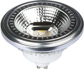LED Spot - Nicron Hanti - GU10 Fitting - 12W - Warm Wit 3000K - Dimbaar - Mat Wit - Aluminium | Vervangt 60W
