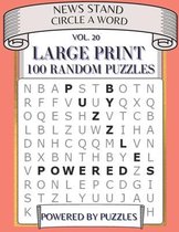 News Stand Circle a Word Vol.20: Large Print 100 Random Puzzles