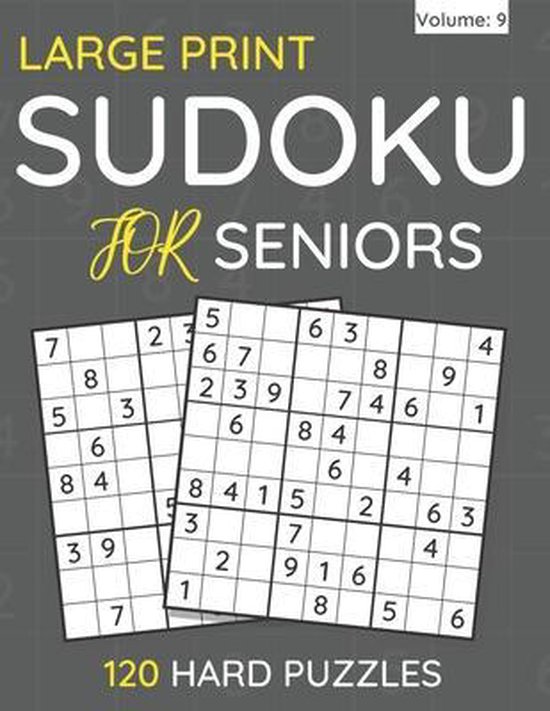 Large Print Sudoku for Seniors Large Print Sudoku For Seniors
