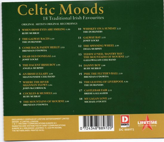 Celtic Moods [Disky #1], various artists | CD (album) | Muziek | bol.com