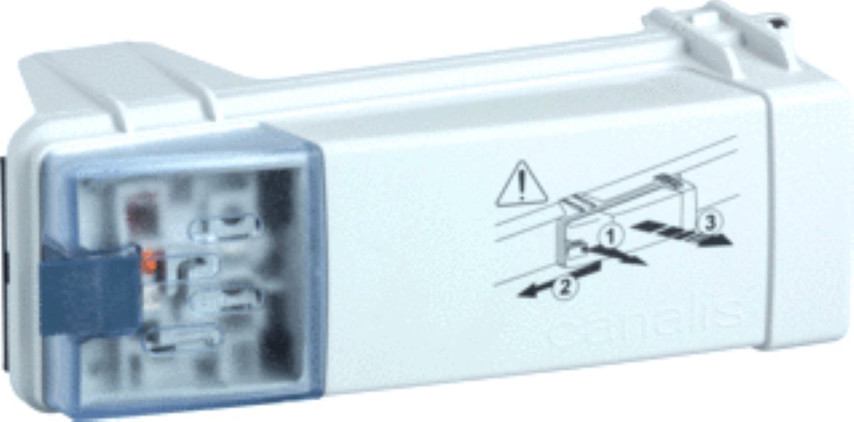 Schneider Electric Canalis KDP Aftakkast railkoker | KBC16DCB21