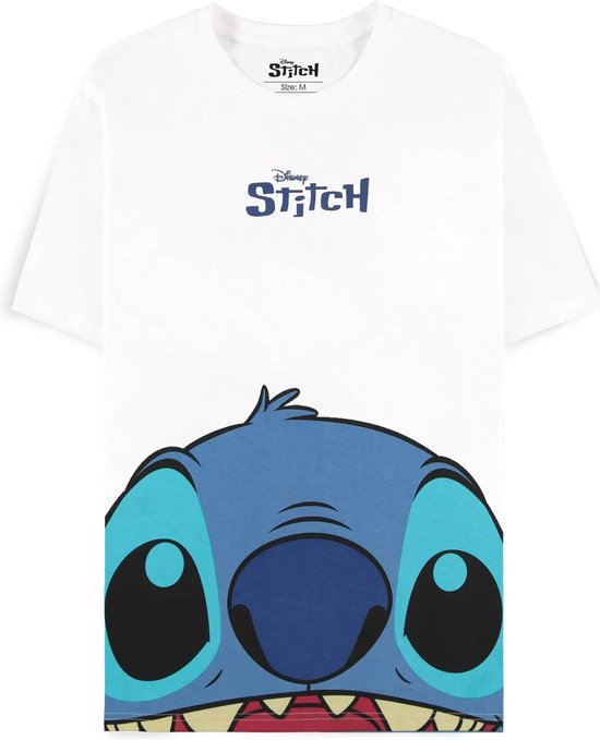 Lilo & Stitch Stitch Dames T-shirt - wit - L