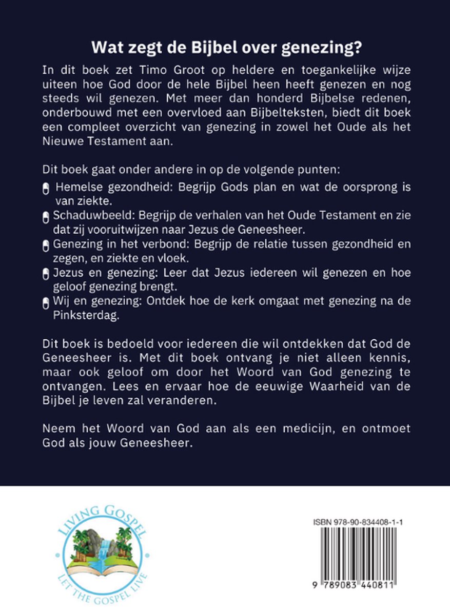 105 redenen waarom God jou vandaag wil genezen - back cover