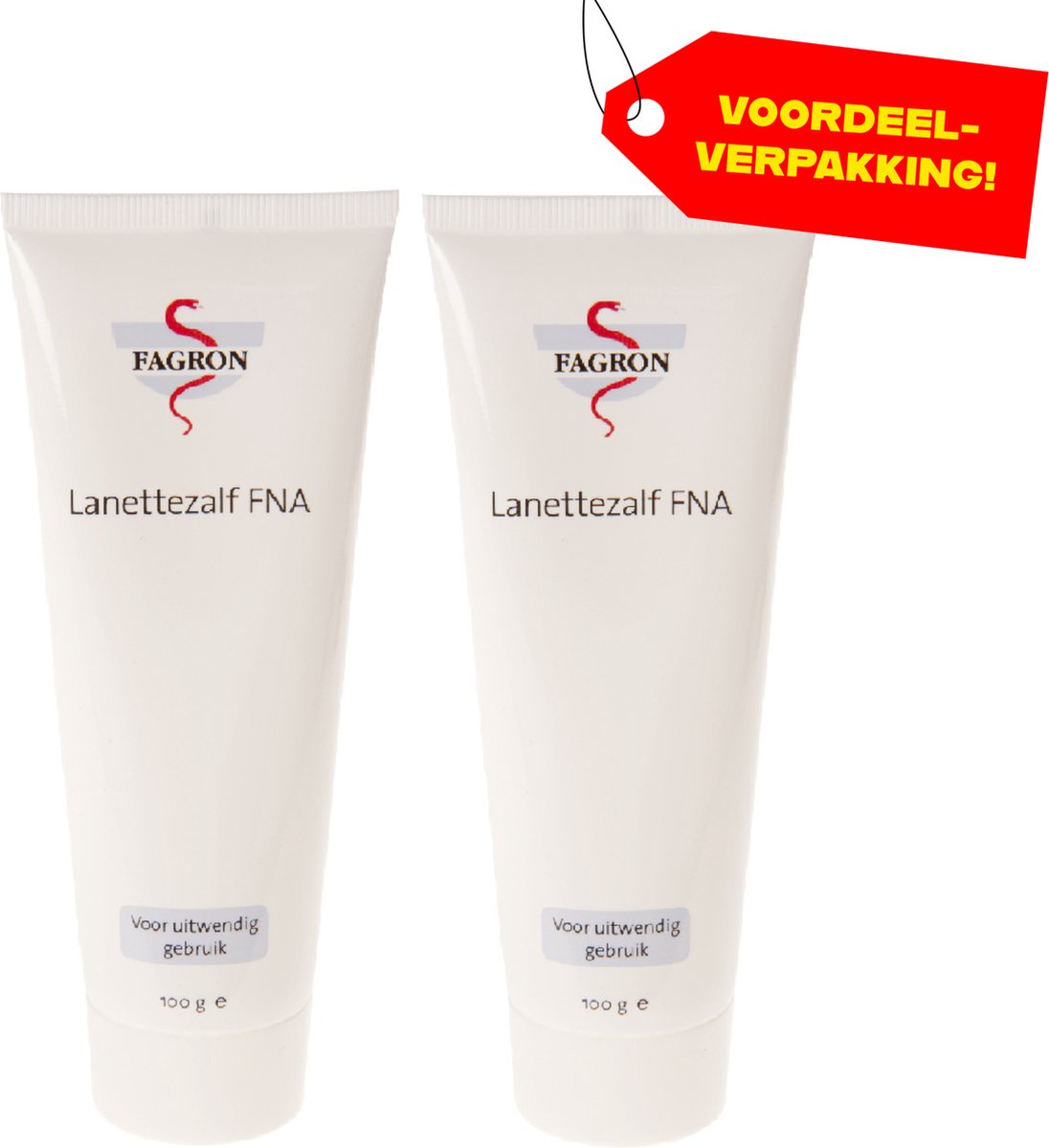 Goedkoopste 2x Fagron Lanettezalf FNA - 100 ml - Voordeelverpakking!