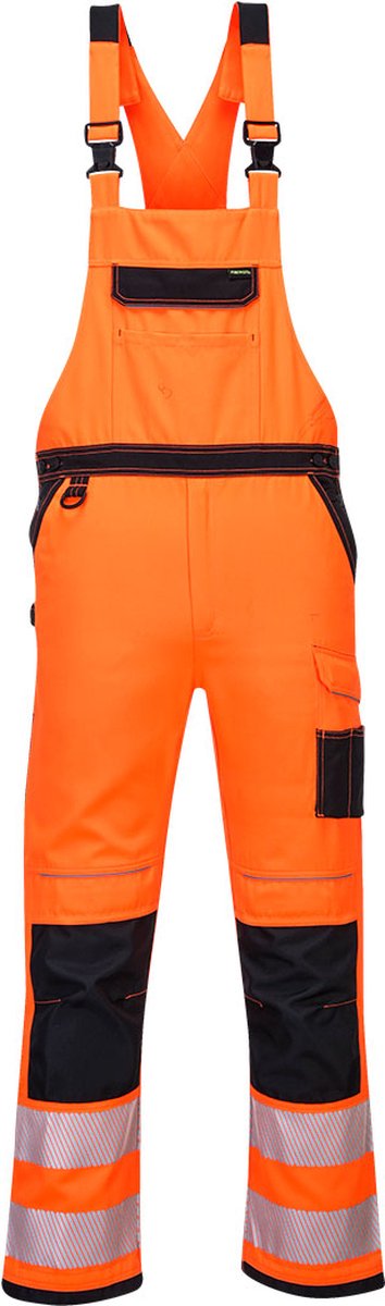Portwest PW344 - PW3 Hi-Vis Amerikaanse Overall Oranje/zwart