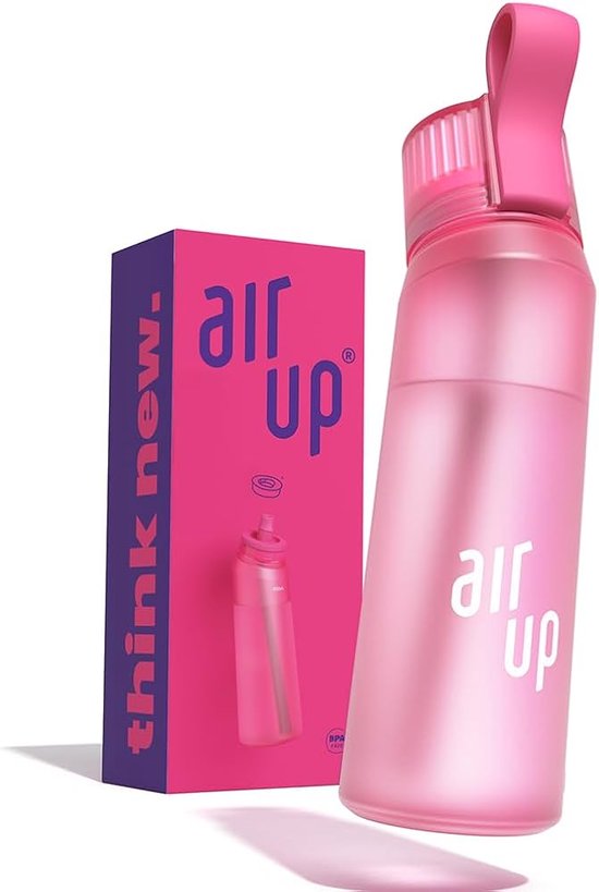Air Up Drinkfles roze starterskit – 650 ml Bottle – Inclusief 2 pods – starterskit – hydraterend – Air up fles – geurwater – vegan – bio