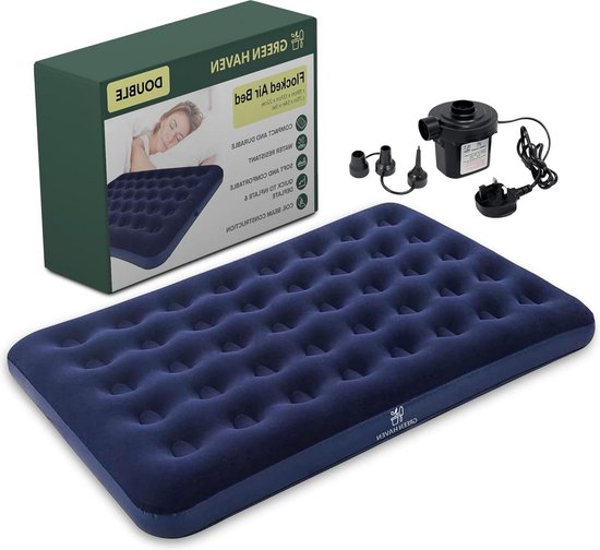 Airbed with Built-in Pump - 188*99*28CM - Airbed 1 Person - Self