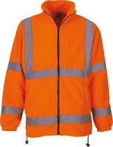 Veste polaire lourde Yoko Signalization YHVK08 - Orange Hi visibilité - XL