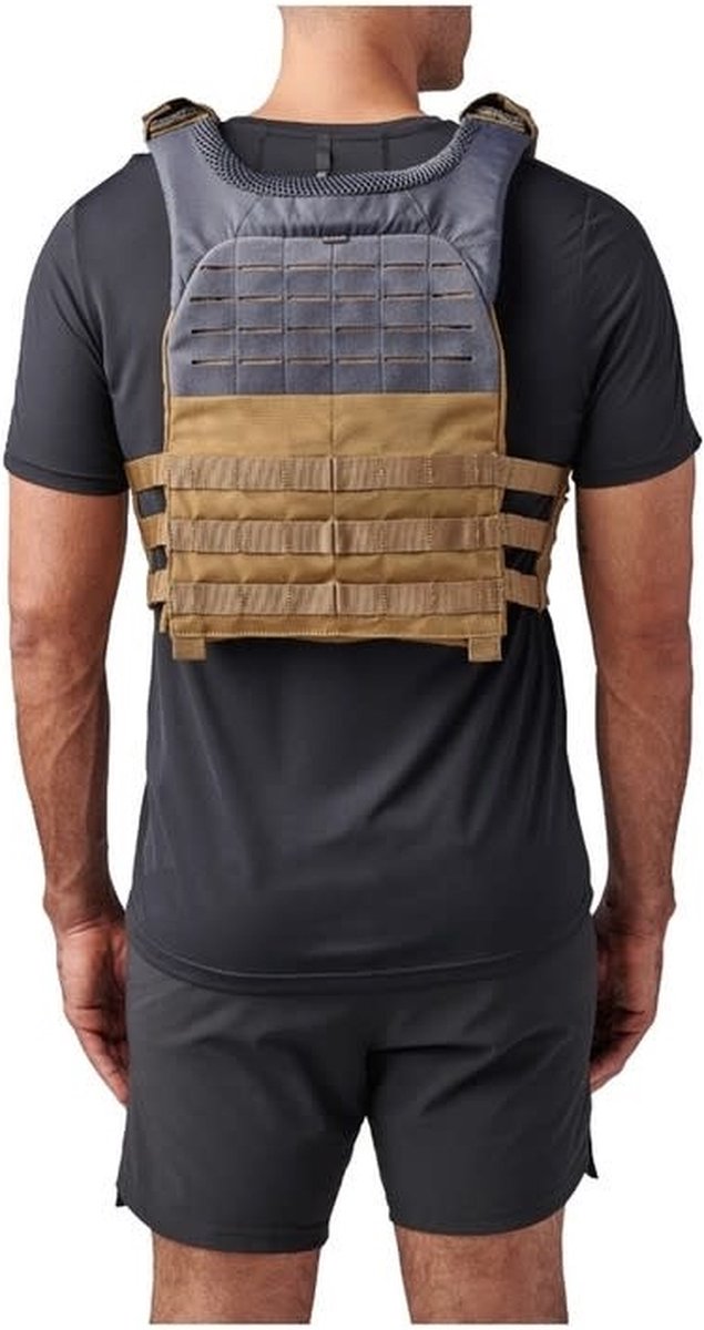 56693 5.11 Tactical TacTec Trainer Weight Vest 014 Tungsten