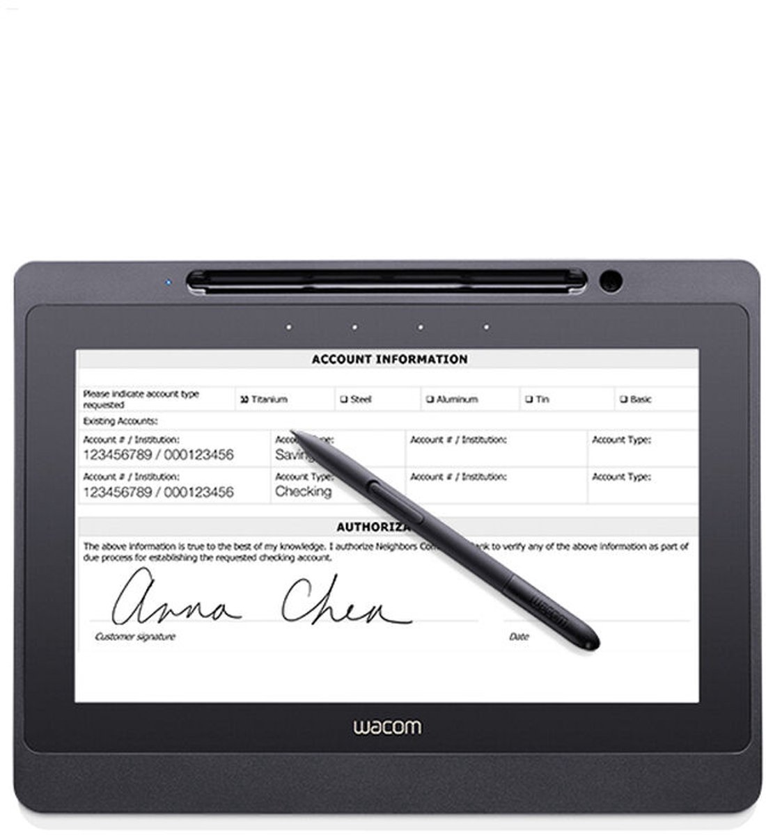 Wacom DTU-1141B Signature Set (2 schermen)