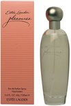 Estée Lauder Pleasures Eau de Parfum Spray 100ml met bijpassende roze gestreepte doos.
