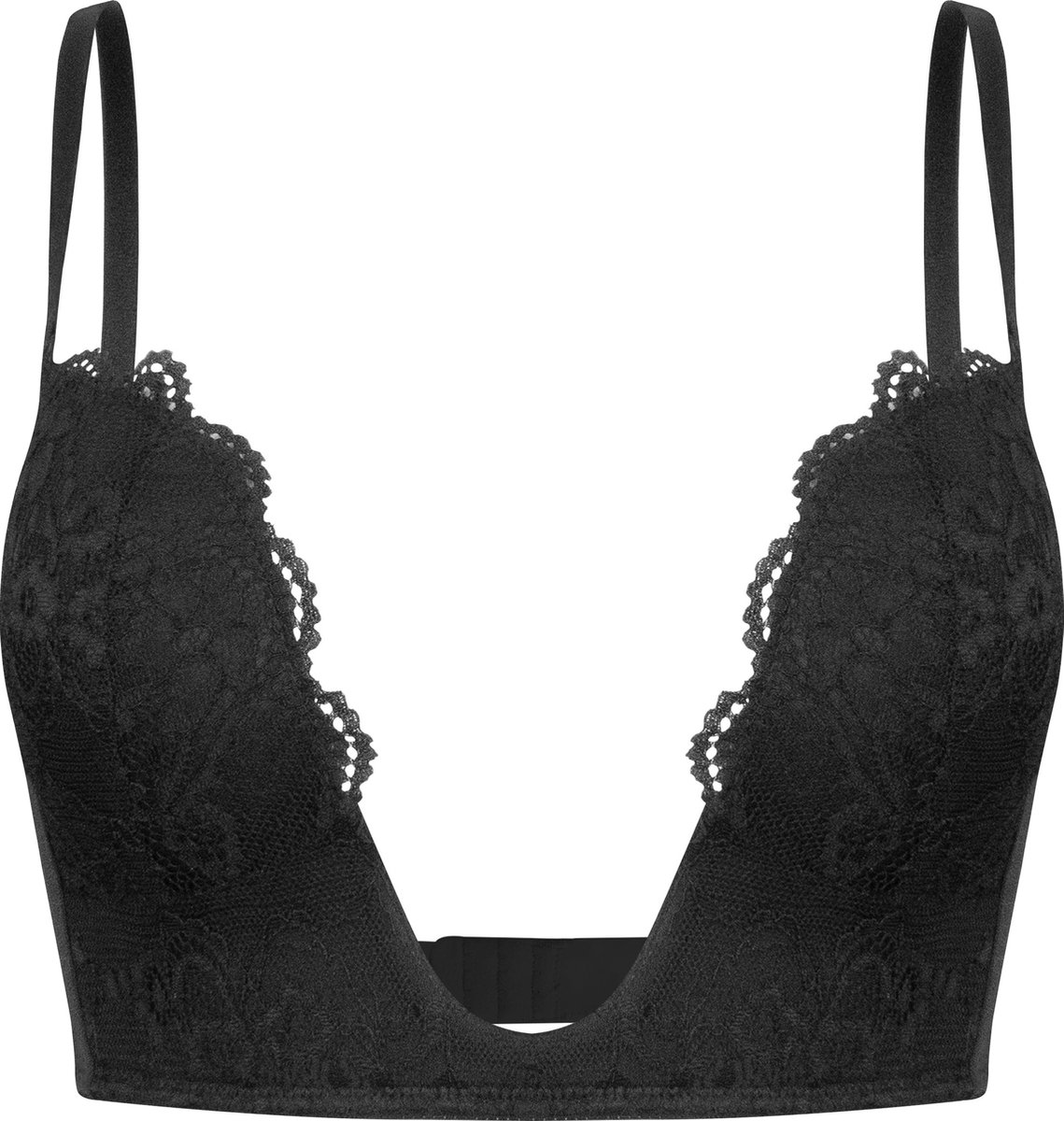 MAGIC Bodyfashion V-Bra Lace Beha - Black Zwart