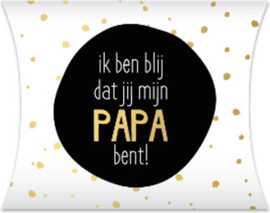 Gondeldoosje Papa - Ik ben blij dat jij mijn papa bent - Cadeau