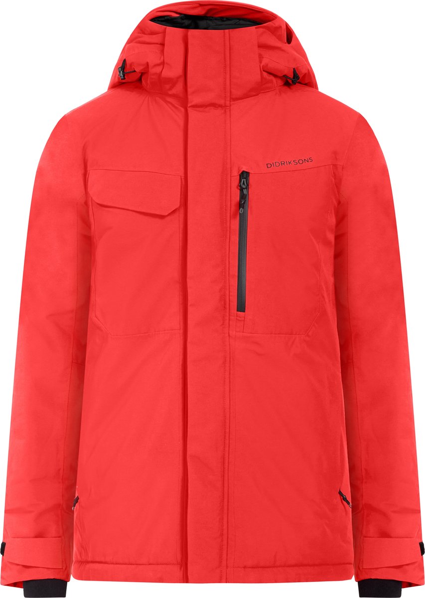 Didriksons STEFAN USX JKT Heren Outdoorjas Pomme Rood