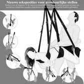 Sex Schommel - Sex Swing Extra Stevig – Seksschommel Leer – Seksspeeltjes voor Koppel – Seks Schommel BDSM – Erotiek Toys - Sex Sling – Love Swing – Discreet Verpakt – Zwart