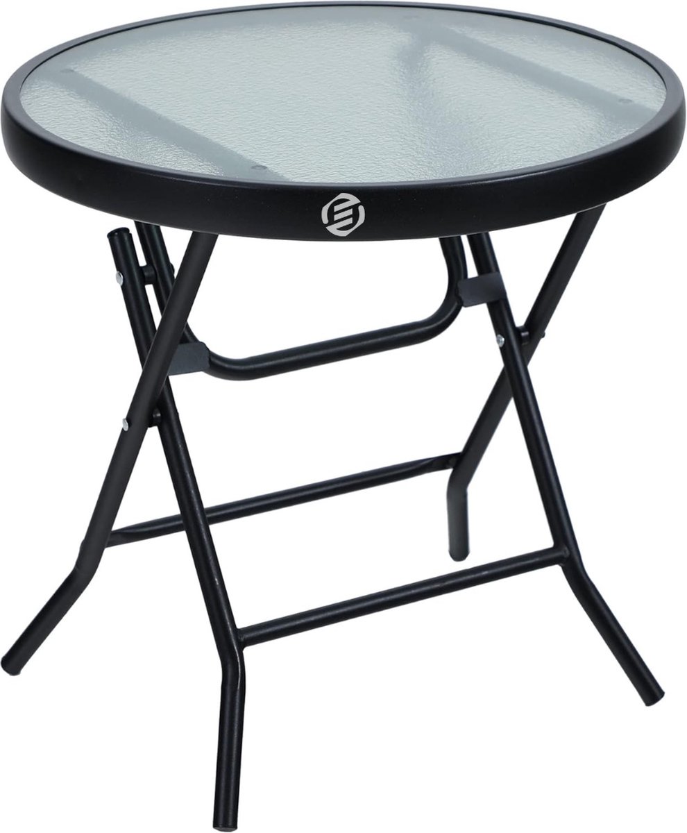 Equivera Bijzettafel Buiten - Bijzettafel Tuin - Salontafel Buiten - Salontafel Tuin - Koffietafel Buiten - Voor Binnen en Buiten - Must Have Voor Jouw Tuin!