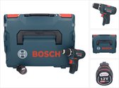 Bosch GSR 12V-15 Professionele accuboormachine 12 V 30 Nm + 1x accu 2.0 Ah + L-Boxx - zonder oplader