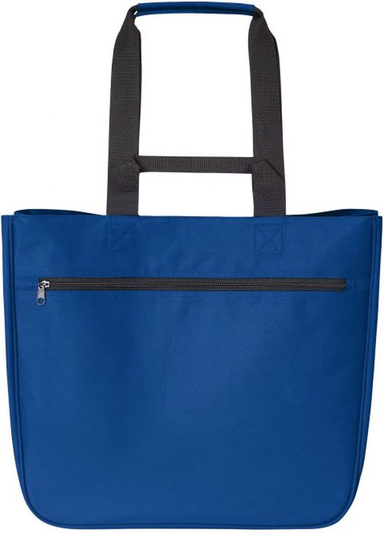 Shopper - boodschappentas – koningsblauw – 30 Liter – 37 x 40 x 20 cm - 100% gerecycled materiaal - praktisch – Halfar®