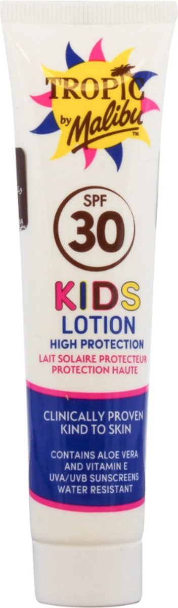 Goedkoopste Malibu Kids Lotion Tropic SPF 30 - 40 ml