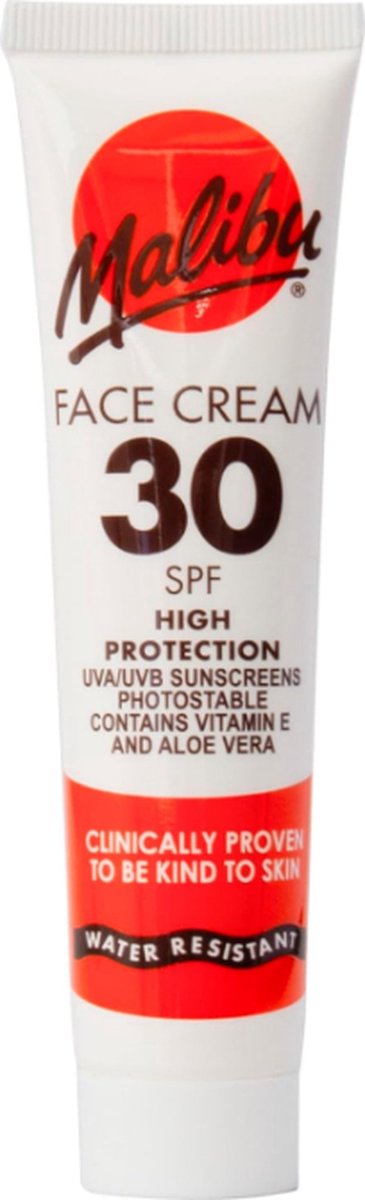 Goedkoopste Malibu Face Cream SPF 30 - 40 ml