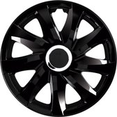 NRM DRIFT - enjoliveurs 14" - Set de 4 pièces - vernis gel noir