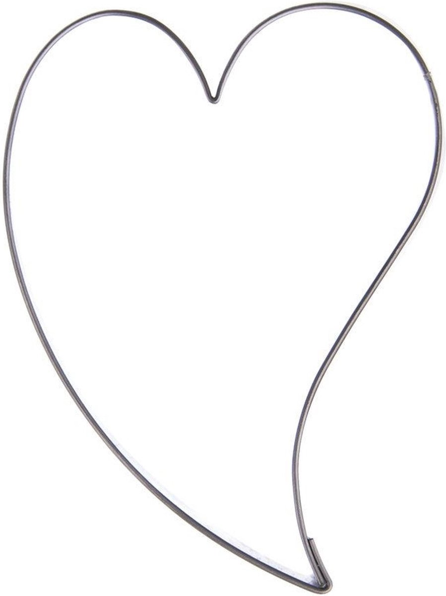 Koekjessnijder Edelstaal Hart 3 cm - Vormen - Uitsteekvorm - Cookie - Cutter - Uitsteekvormpjes - Koekjes - Bakken