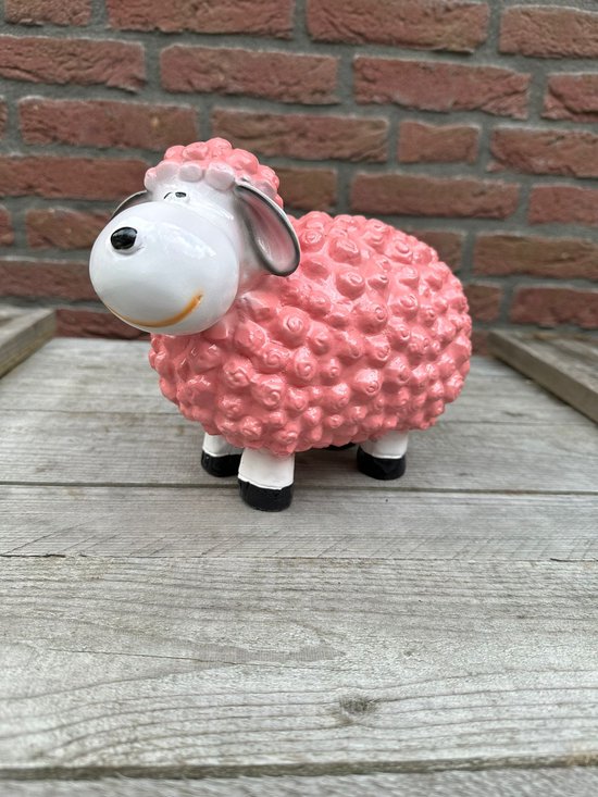 Goodyz- Boerderij dieren – Schaapjes – Leuke Lachende – Diverse afmetingen – Diverse kleuren - Roze - M