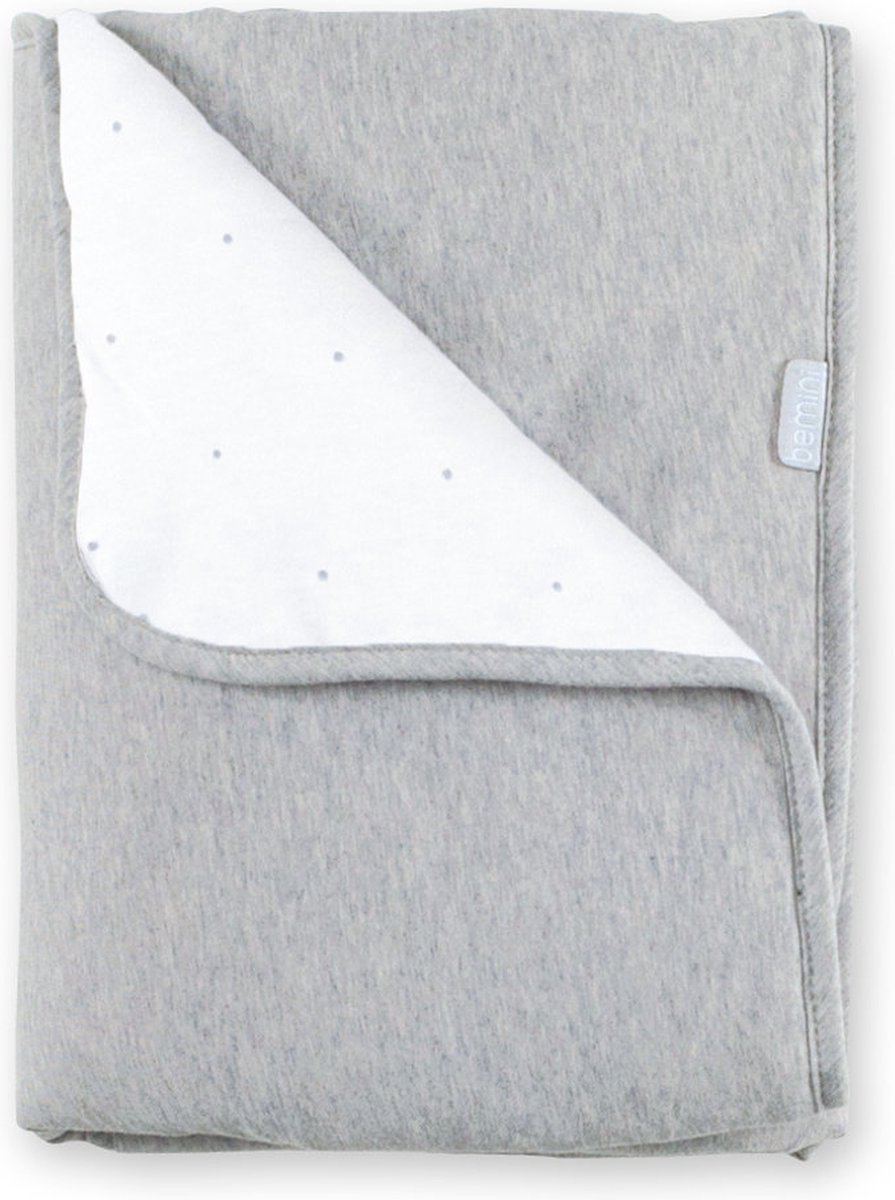 BEMINI Deken - 75x100cm - TOG 3 - Cocon comfort - Mix grey