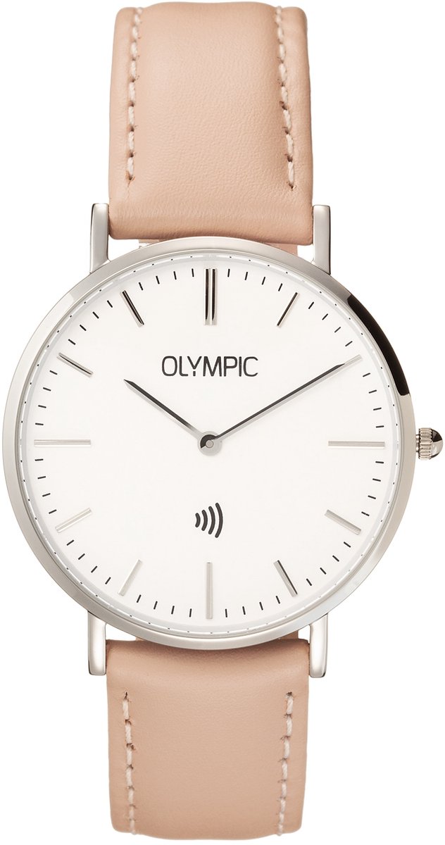 OL Paywatch Dms Stl. Leer Zilv. Idx