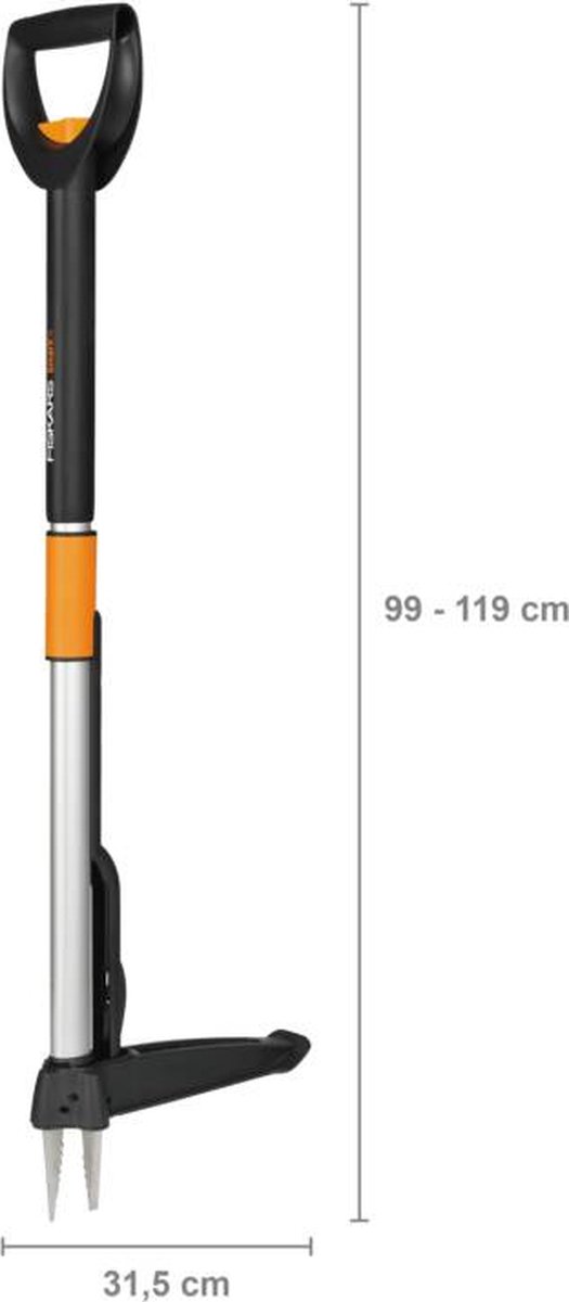 Fiskars Arrache-mauvaises herbes télescopique - Désherbeur