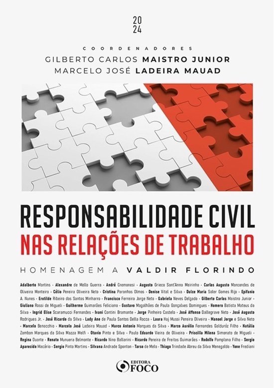 Responsabilidade Civil nas Relações de Trabalho - 1ª Ed - ... - cover