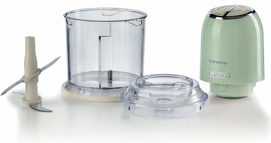 Ariete 0438/04 - Vintage hakmolen - 600 ml Inhoud - 400 Watt - Groen van Ariete — afbeelding 2