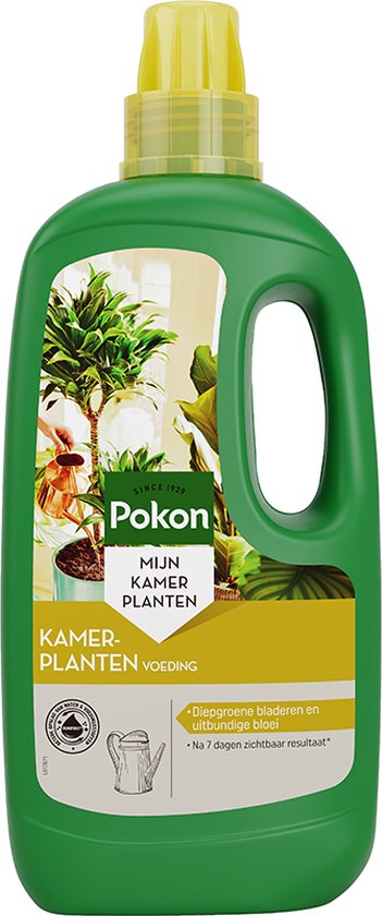 Pokon Kamerplanten Voeding - 1l - Plantenvoeding - 14ml per 1L water - Kamerplantenvoeding