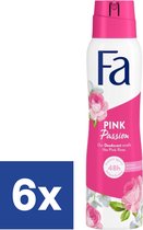 Fa Deo Spray Pink Passion - 6 x 150 ml