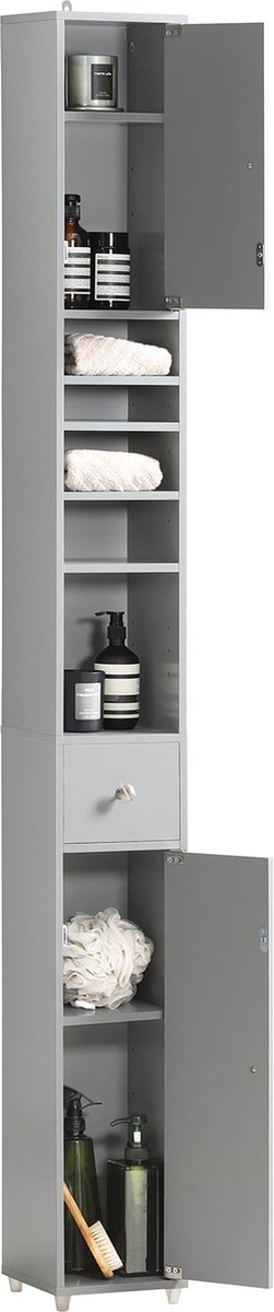 BZR34-HG Badkamer Opbergkast Kolomkast Badkamermeubel WC
