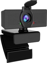 Webcam voor PC - Streaming Camera - Full HD - Zwart