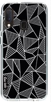 Casetastic Softcover Samsung Galaxy A20e (2019) - Abstraction Lines Black