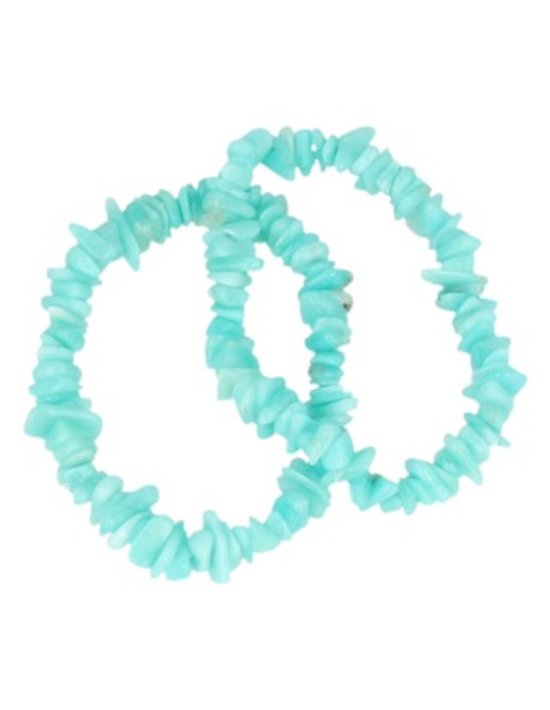Bracelet fendu Amazonite AA
