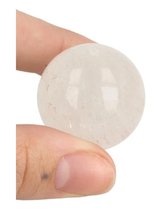 Bergkristal edelsteen bol 30 mm