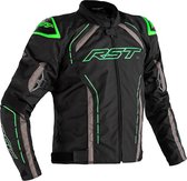 RST S-1 Ce Mens Textile Jacket Black Green Grey 50 - Maat - Jas
