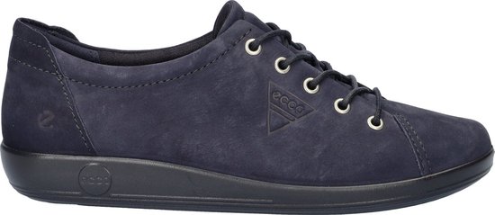 Ecco Soft 2.0 dames sneaker - Royal blue - Maat 39