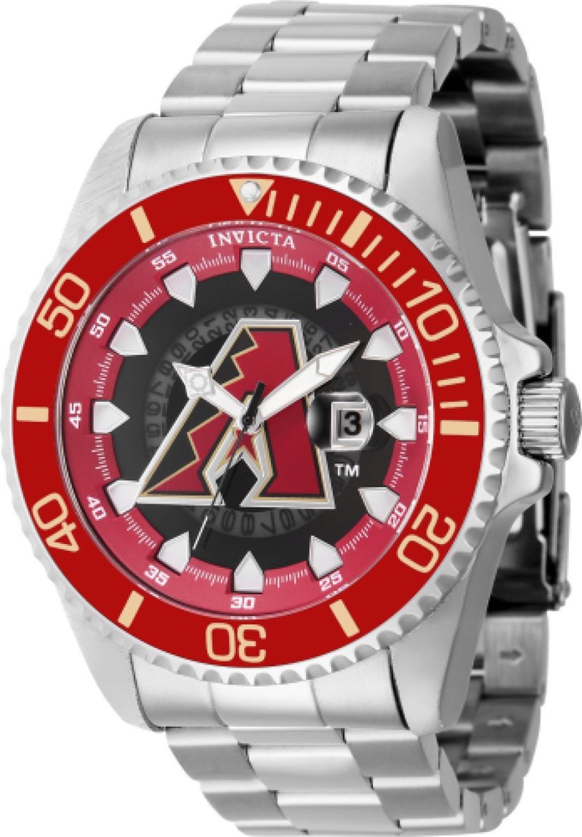 Invicta MLB - Arizona Diamondbacks 43454 Quartz Herenhorloge - 47mm