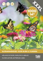 Tuin de Bruijn® zaden - Bloemenmengsel voor bijen en vlinders - voor 1000m2 - XXXL voordeelverpakking - bloemenmix - 500 gram zaden