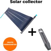 Solar Collector 7L - Pool Heater - Zwembadverwarming - Solarmat - Solar Zwembad Verwarming - Zwembad Verwarmen - Solar Verwaming Zwembad - voor Zwembaden tot 20.000L Inclusief gratis Thermometer