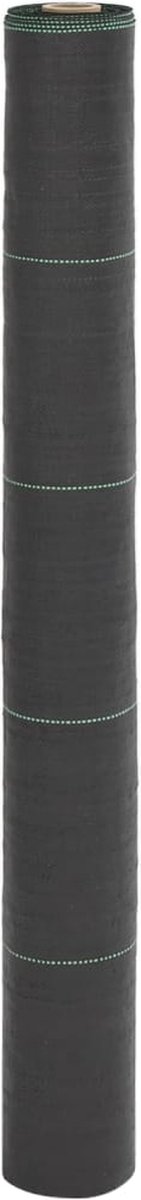 vidaXL - Worteldoek - 1x10 - m - polypropeen - zwart