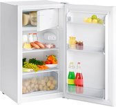 KitchenBrothers Koelkast - 81L - 11L Vriesvak - IJskast - Koelvriescombinatie - Frigo - Vrijstaand - Wit