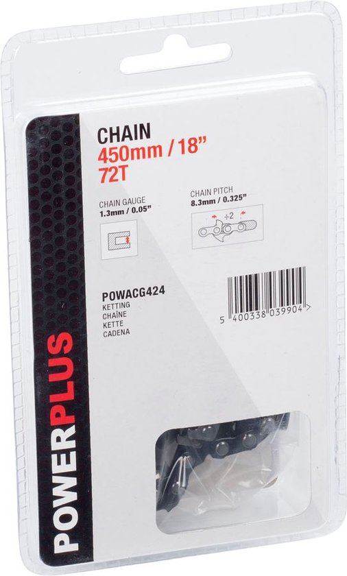Ketting 18'' 450mm 72t POWACG424 — afbeelding 2